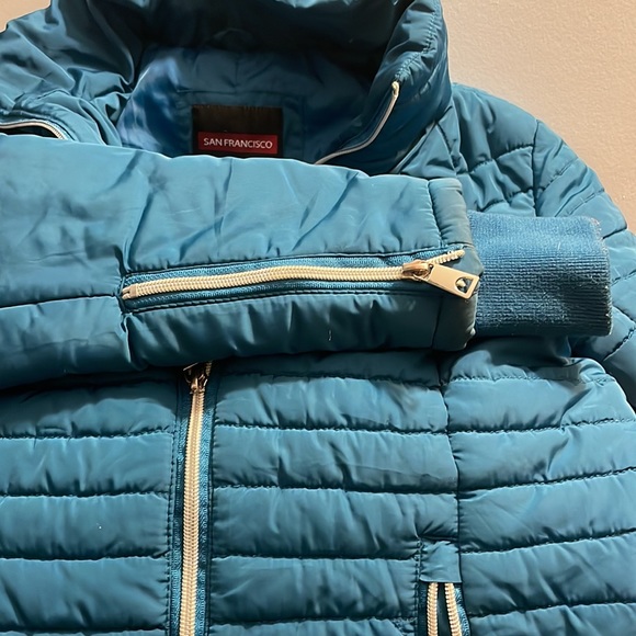 San Francisco, Autumn/winter coat (ocean) XS - Picture 3 of 3